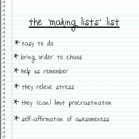 list